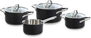 BK Purity Black 4-delige kookpannenset - inductie - RVS