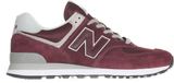 New Balance ML574 Heren Sneakers - Burgundy