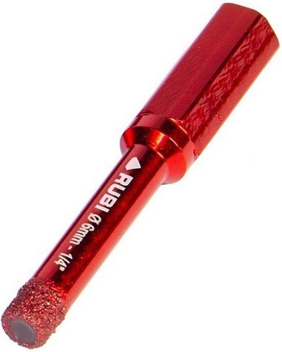 Rubi Tegelboor 6mm - HEX - Diamantboor voor Tegels - 05923