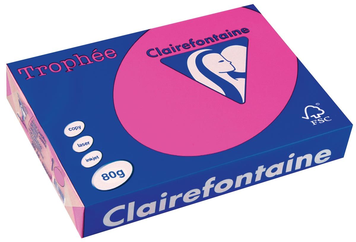 Clairefontaine Trophée Intens A4 fluoroze 80 g 500 vel