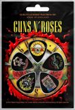 Rock Off Guns N' Roses - Bullet Logo Plectrum - Set van 5 - Multicolours