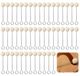 100 applicateurs en laine, 15 x 2 cm, brosses en laine