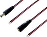 BKL Electronic Laagspannings-aansluitkabel Laagspanningsbus, Laagspanningsstekker - Open kabeleinde 5.50 mm 2.10 mm 2.10 mm 2.00 m 1 set(s)