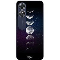 Maniacase Etui Oppo A17 MOON PHASE NIGHT STAR