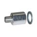 RIEGLER 108473-312.014 Aansluitnippel voor platte zuiger, rond "PFG", G 1/4 IG, Ø 60-80 mm, 1 stuk