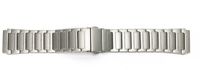 Inf DRAGON ECOM INTERNATIONAL LIMITED Titaniumgrijs 22 mm universeel horlogebandje - Premium kwaliteit