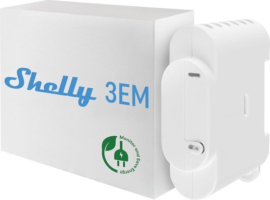 Shelly 3EM wifi gestuurde energiemeter