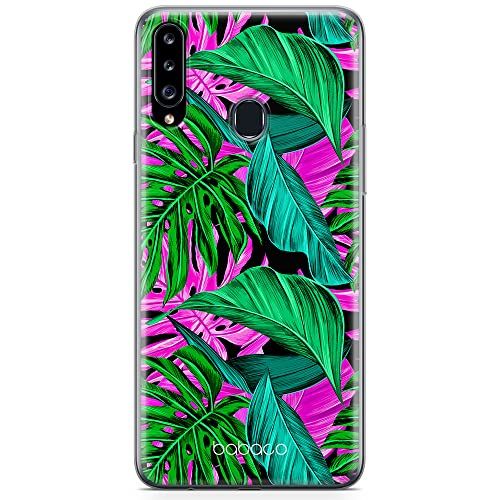 ERT GROUP Mobiele Telefoonhoesje voor Samsung A20S - Babaco Plants 004 - TPU