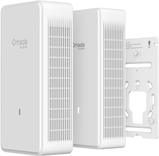 TP-Link Omada EAP775-WALL – Ultra-Slank Wi-Fi 7 In-Wall Access Point (BE9300)