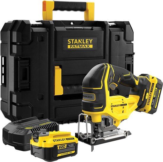 Stanley SFMCS650M2K FATMAX® V20 Accu Decoupeerzaag Brushless 18V 4.0Ah in Koffer