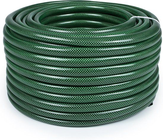 Waterslang - Groen - 50 meter - 28 mm - 3-laags - UV-bestendig & Slijtvast