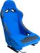 AutoStyle Sportstoel 'BW' - Blauw - Vaste rugleuning - incl. sledes