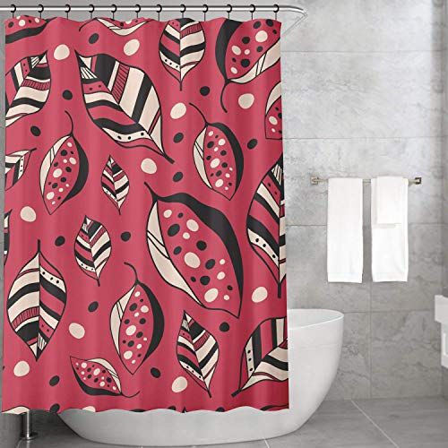 Bonamaison Digitaal Gedrukt Douchegordijn, 140x200cm - Waterdicht & Anti-schimmel