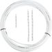Jagwire Gaine de frein 5mm KEB Slick-Lube (10m + Embouts) - Blanc