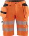 Blåkläder Short met stretch High Vis 1586-1811 - High Vis Oranje - Maat 56