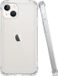 Coverzs Luxe Shock Case iPhone 14 Transparant
