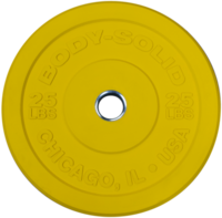 Body Solid Body Solid Chicago Extreme Olympische Bumper Plate l 15 kg l geel