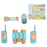 Lexibook Bluey Adventure set met walkietalkies tot 120 m, binoculars en kompas, RPTW12BY