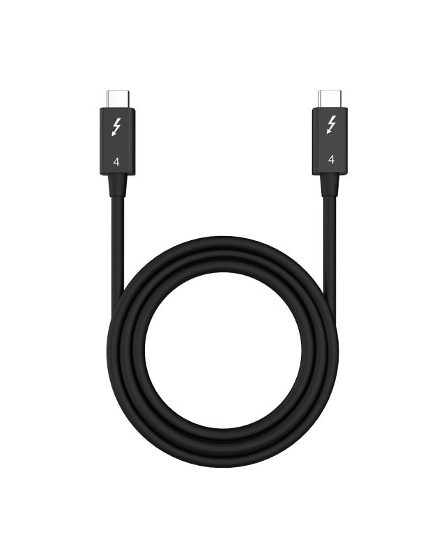 Sitecom AC-1006 USB-C naar USB-C Kabel - 0.8m - Zwart