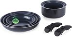 Russell Hobbs Smart Clip 8-delige keramische kookset - Blauw
