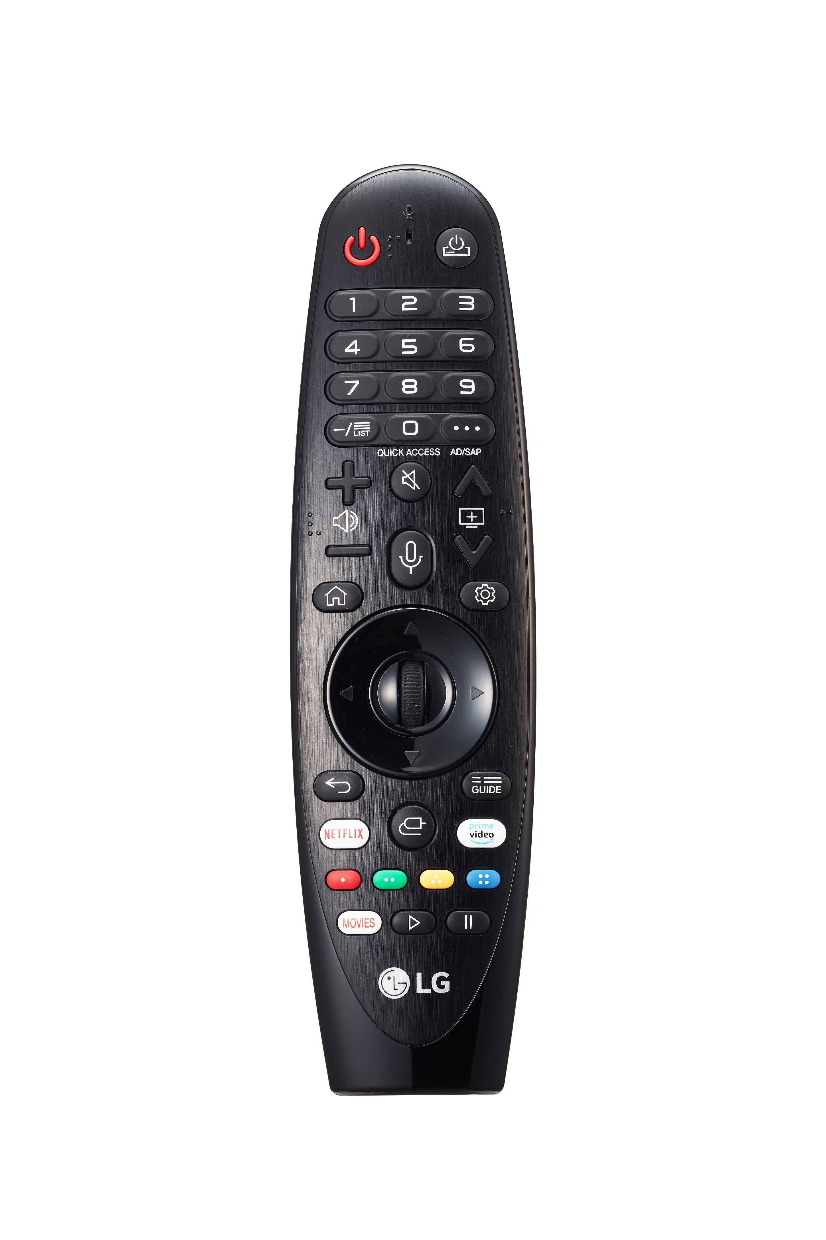 LG AN-MR19BA Afstandsbediening - Zwart