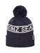 SEALSKINZ Heacham Waterdichte iconische ijsmuts voor koud weer, marineblauw/crèmekleurig
