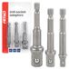Amracing AMiO Set adapters voor schroefmachine 3 st. 1/4" 3/8" 1/2" AMIO-04933