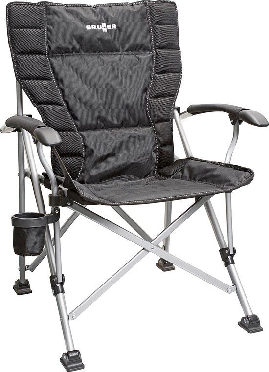 Brunner Raptor NG 2.0 Vouwstoel - Grijs - 120 kg