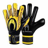 HO Soccer HG Initial NG Hardground Keepershandschoenen, uniseks, kinderen, zwart/geel