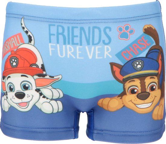 4KidsOnly Paw Patrol Zwembroek Blauw Kinderen