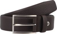 Strellson Leather Belt 3.5cm Dark Brown