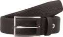 Strellson Leather Belt 3.5cm Dark Brown