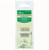 Clover Gold Eye Quilting Needles No 8
