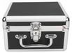 Mallette pour disque dur - Boîte de rangement pour disque dur de 2,5 pouces - Double protection - Noir - Résistant aux chocs - Verrou de sécurité - Convient pour 2...