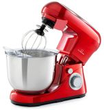 Merkloos Keukenmachine keukenrobot foodprocessor - 1300 W - 5 liter RVS kom - 6 snelheden en pulsfunctie - Planetair mixsysteem