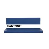 Homemania Shelfie-rek, wanddecoratie, vierkant, met legplanken, voor woonkamer, slaapkamer, blauw, wit, zwart, van metaal, 60 x 14 x 13 cm