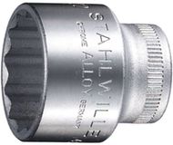Stahlwille 45 A 1/4 02410016 Dubbel zeskant Dopsleutelinzetstuk 1/4 3/8 (10 mm)