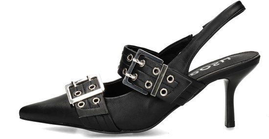 POSH by Poelman EVE Dames Slingbacks - Zwart