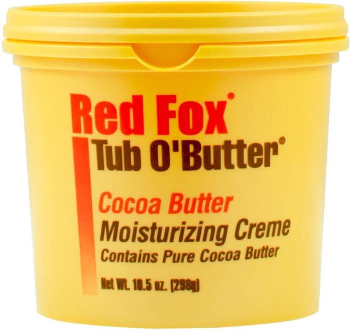 RED FOX TUB O'BUTTER COCOA BUTTER MOISTURIZING CREAM 298GR