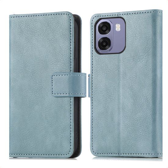 imoshion Luxe Bookcase Lichtblauw voor Oppo A6x (4G/5G)