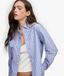 Superdry Chemise Oxford Slim Manches Longues Navy Taille: 42