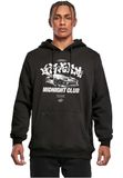 Mister Tee Sweatshirt 'Midnight Racing Club' zwart / wit