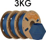 StarTech Mattes PLA filament voor 3D-printers - 1,75 mm - spoel van 3 kg - Geschikt voor FDM-printers - Verstrengelingsvrij opgerold - Marineblauw