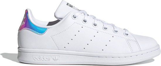 Adidas Stan Smith Sneakers Junior - Wit/Blauw/Roze - Maat 36 - Unisex