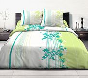 HOME LINGE PASSION Beddengoedset, katoen, anijs, 240 x 260 cm, 3 stuks
