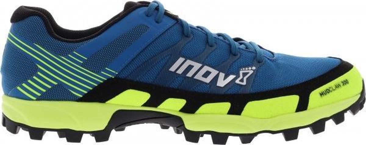 inov-8 Mudclaw 300 Shoes Women, blue/yellow - 5054167653307