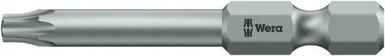 Wera Torx Bit met Gat T25 x 70mm - Veiligheidsschroef Bit