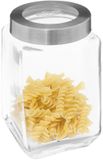 5five Voedsel voorraadpot MIRO met draaideksel - Glas - 1.6L - Transparant