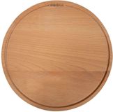 Boska Pizzaplank Amigo L Rond - Borrelplank van Duurzaam Beukenhout - Met opvanggeul - Ø 34 cm