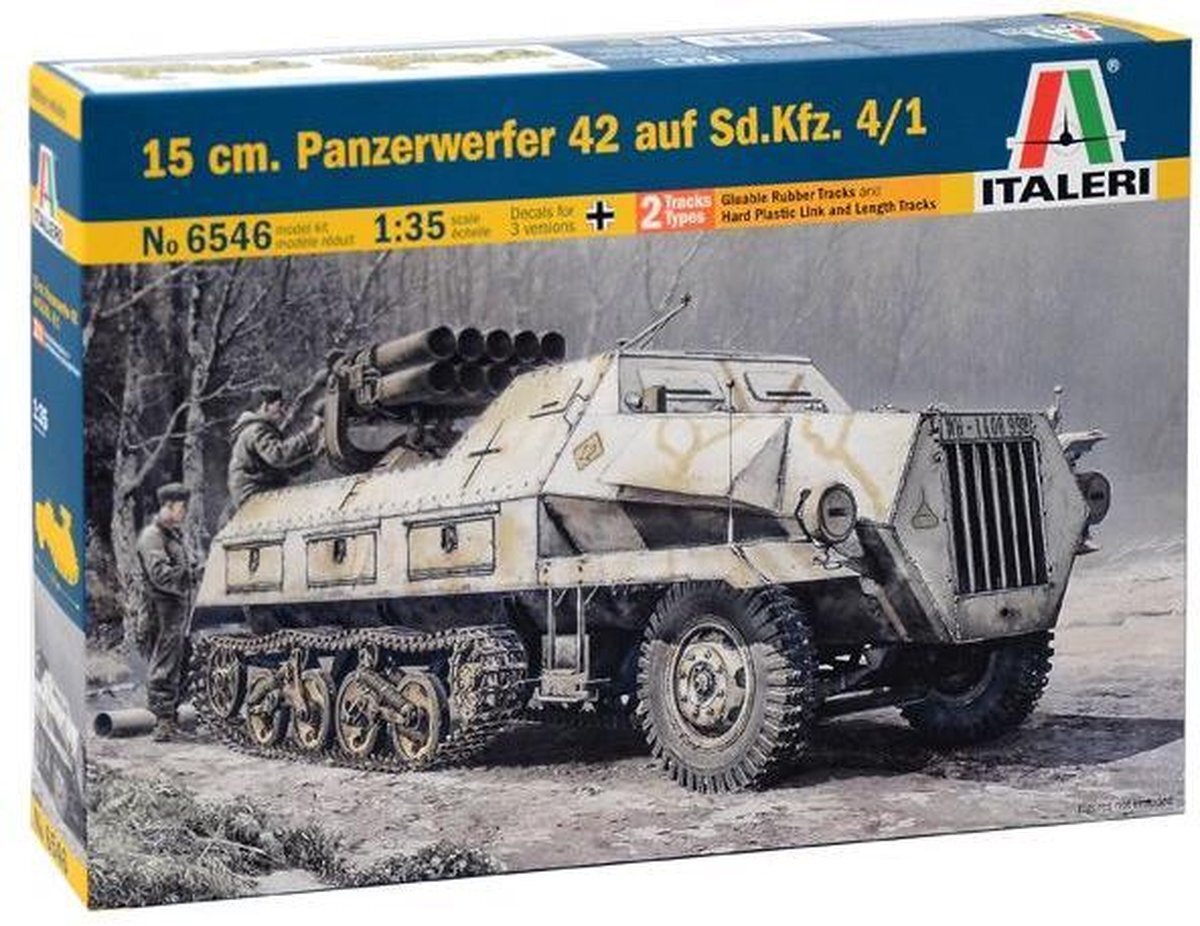 Italeri - SD.KFZ.4/1 pantserwerper, I6546, geen gegevens